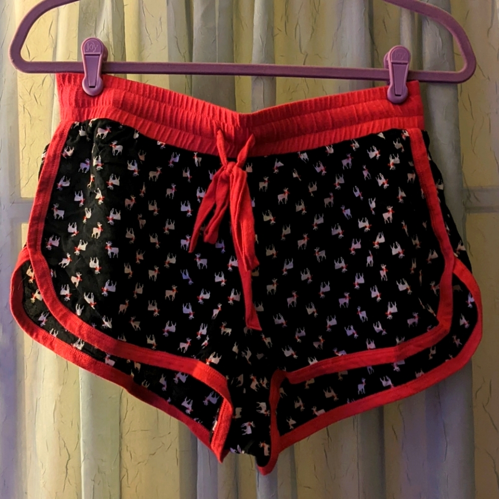 Victoria's Secret Reindeer Sleep Shorts